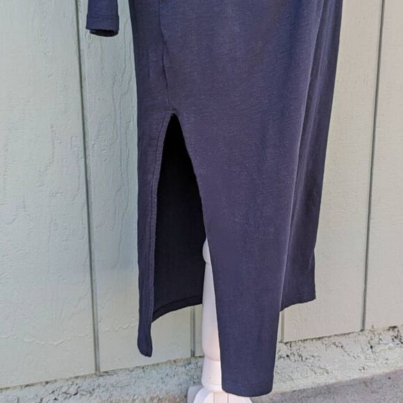 NWT Anthropologie Sundry Twist-Front Midi Dress w/ Slit. Medium - Picture 6 of 8